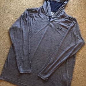 Hooded Long Sleeve Under Armour Heat Gear